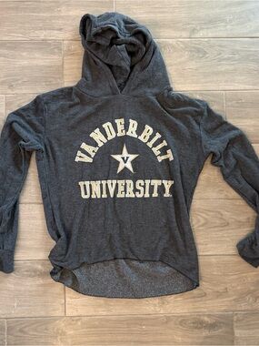 Vanderbilt University Charcoal Crewneck Hoodie